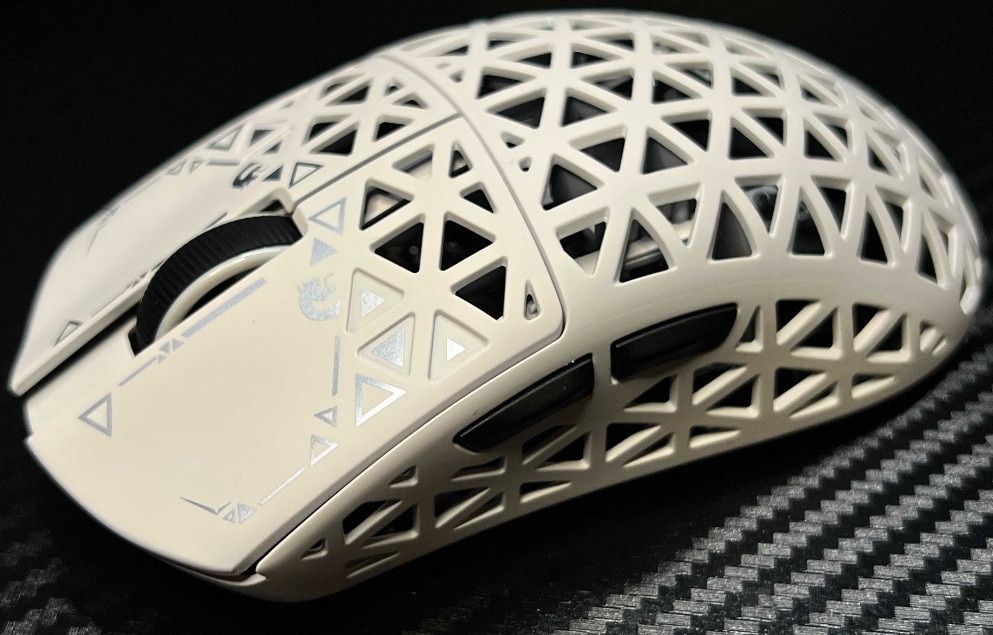 NEW‼️Mambasnake M5 Ultra White игровая мышка из карбона PAW3950MAX‼️ Харків - фото 1