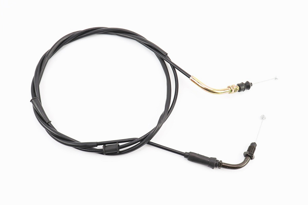 Трос газу 4Т-150cc (кріплення верхнє з різьбленням) (трос 211см; кожух 200см) Київ - фото 1