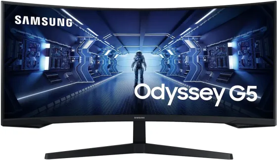 Монитор Samsung 34'' Odyssey G5 (LC34G55TWWRXEN) Київ