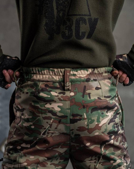 Мужской тактический костюм Софтшел Softshell Aura ВТ0476 (33-03) Мультикам XXL Винница - изображение 6