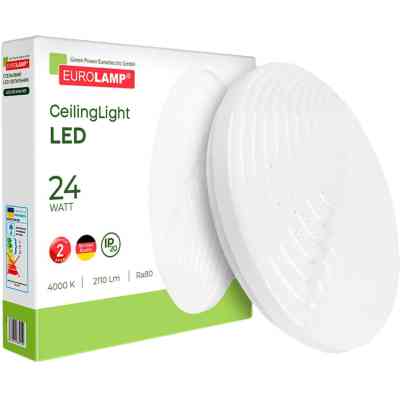 Светильник Eurolamp LED Undulate N31 24W 4000K (LED-ER-24W-N31) Винница