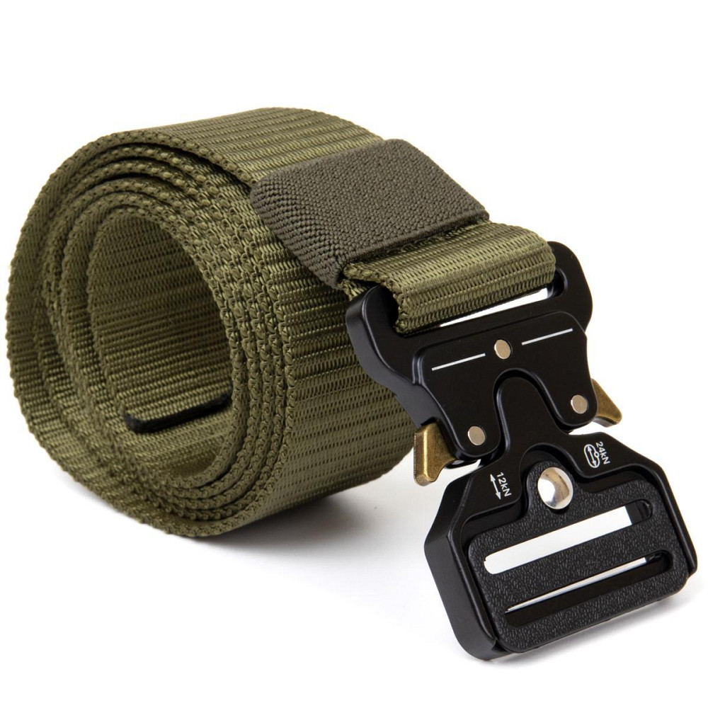 Тактический ремень Tactical Belt + Подарок Мультитул Снежинка / Армейский ремень  с пряжкой Cobra 125 см Киев - изображение 8