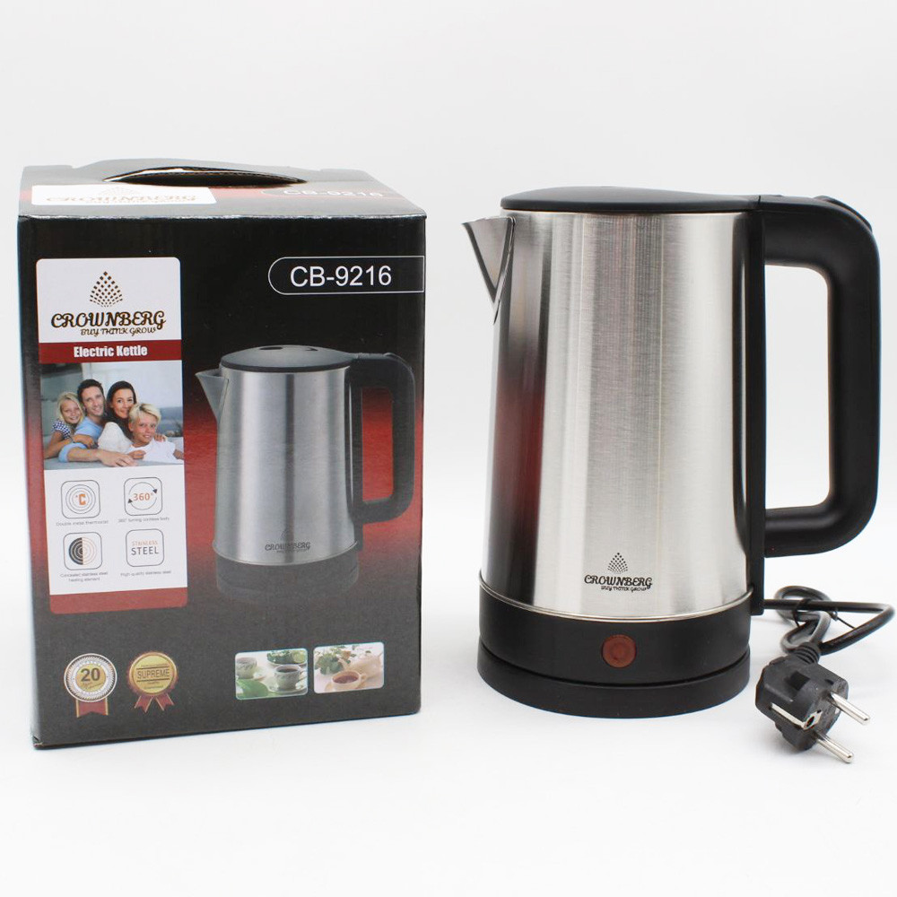 Електричний чайник 1,5 л,1500Вт,СВ 9216 SBR Київ - фото 10