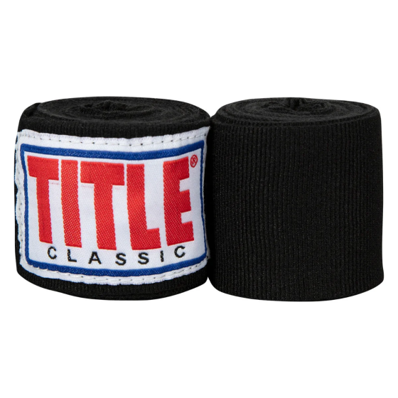 Бинти для боксу TITLE Classic Advanced 108" V2 Black 2,75м. Каменское