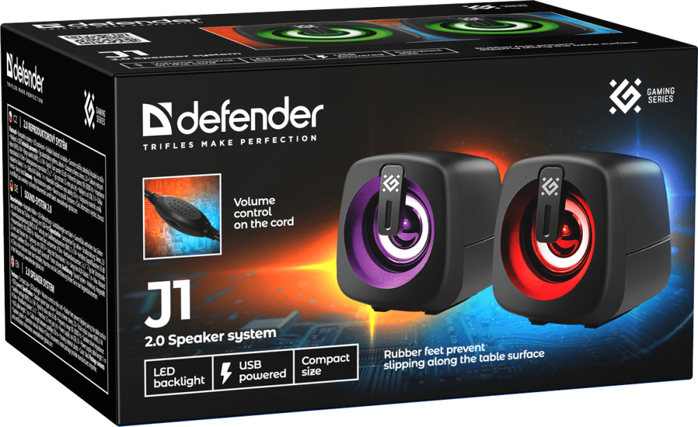 Акустика Defender J1 6Вт USB Black (65961) (7125943) Киев - изображение 12