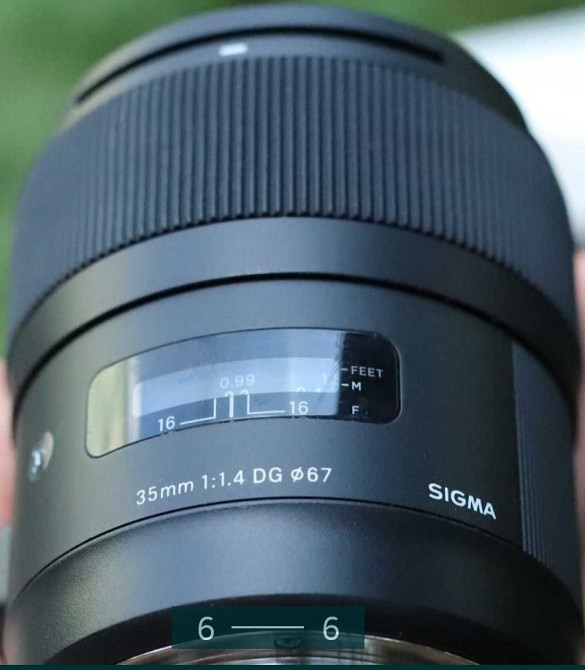Объектив Sigma 35mm f/1.4 DG HSM Art (для Canon) Киев - изображение 1
