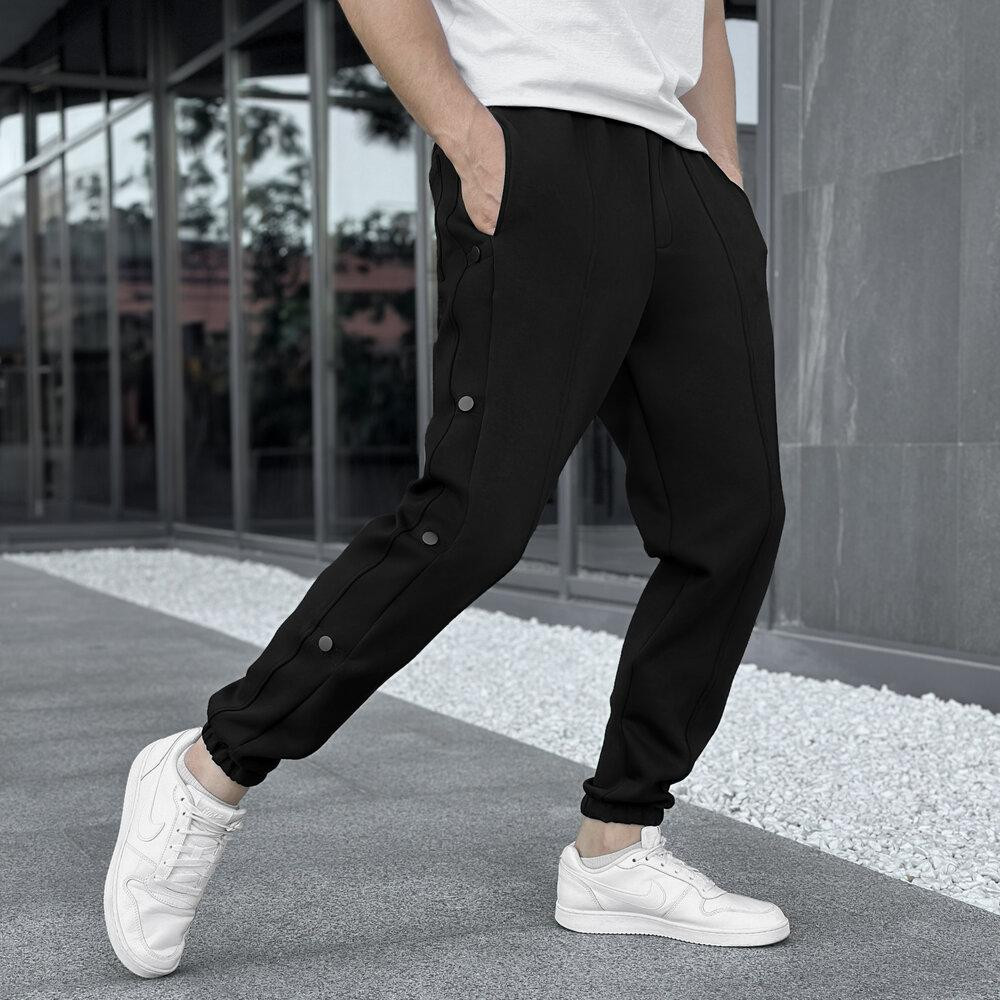 Чоловічі чорні джогери Pobedov Flex Київ - фото 3