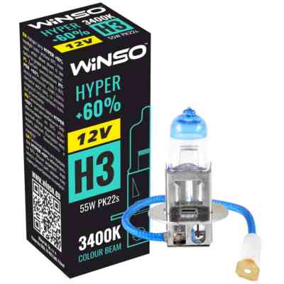 Автолампа WINSO H3 HYPER +60 55W (712320) Вінниця