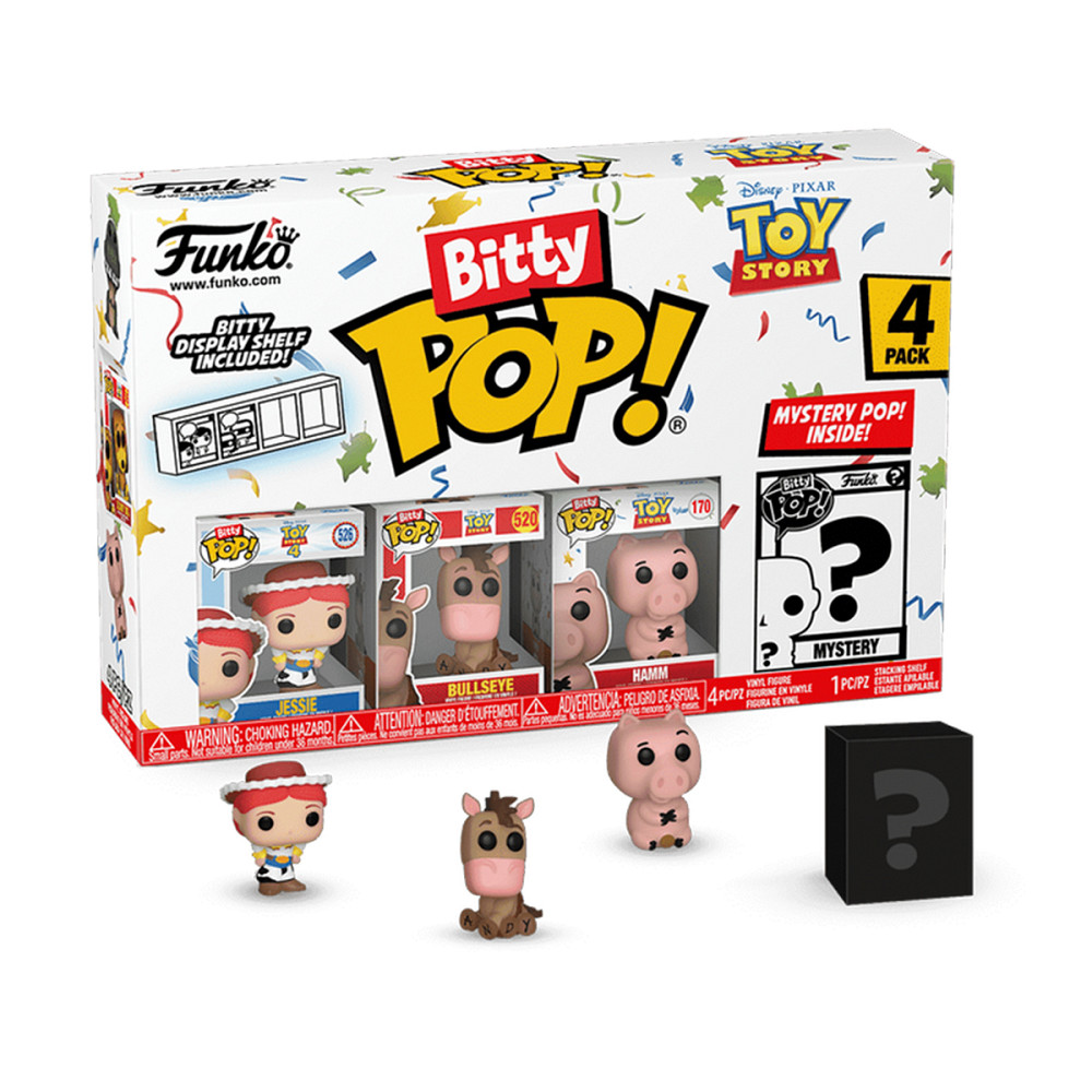 Набір ігрових фігурок Bitty POP! серії Історія іграшок - Джессі (4 фігурки в ас.) Дніпро - фото 1