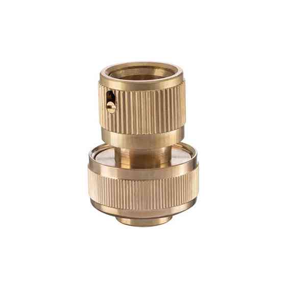 Конектор латунний 1/2" на шланг 3/4", STORM INTERTOOL GE-1220 Київ