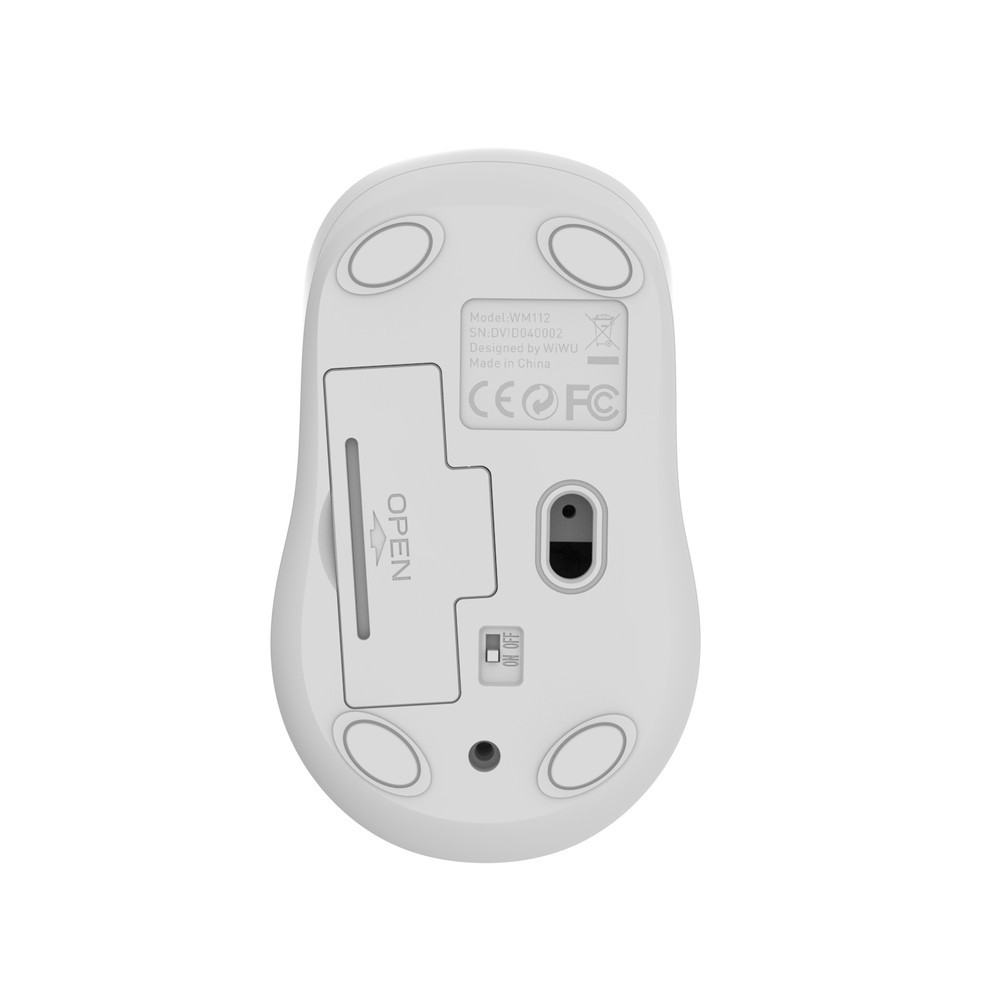 Маніпулятор миша бездротова WIWU 2.4G Wireless Mouse WM112 White Одеса - фото 7