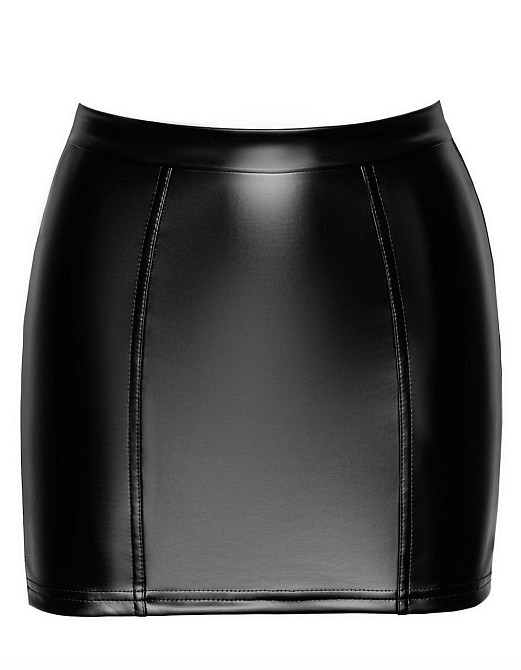Юбка Noir Handmade F341 Powerwetlook and lace skirt - M Sex Aura Київ - фото 7