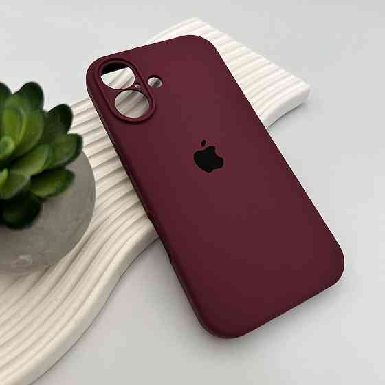 Чохол для смартфона Silicone Full Case AA Camera Protect for Apple iPhone 17 35,Maroon Київ
