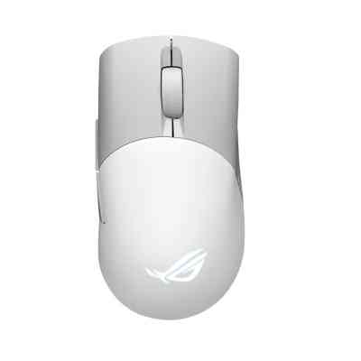 Мишка ASUS ROG Keris Aimpoint Bluetooth/Wireless White (90MP02V0-BMUA10) Вінниця