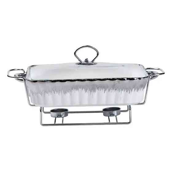 Марміт 1,5 л прямокутний порцелянаовий марміт з підігрівом HP1020 Київ