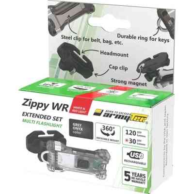 Фонарь Armytek Zippy WR Extended Set Grey (F09101G) Винница