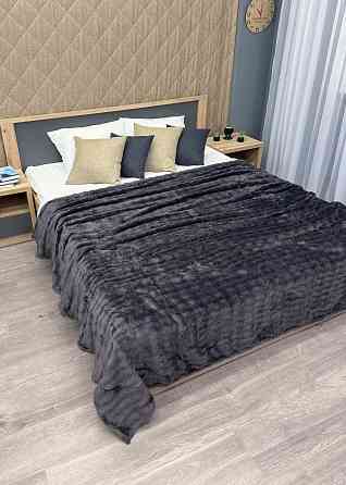 Плед-покривало 200х230 см (+-5см) Soft Night Графітовий (87-133) Київ