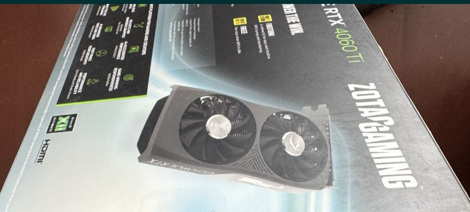 Видеокарта Нові Zotac Rtx 4060ti 16 gb Київ - фото 2