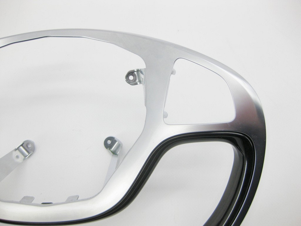 Mercedes-Benz  A0994644813 2A25 Нижня хром накладка керма з деревом "деревини тополі" S-Class W222 Одеса - фото 7