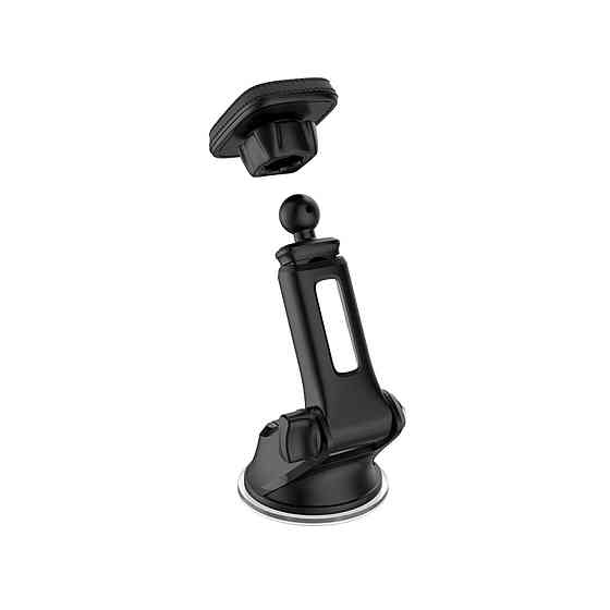Тримач для мобільного HOCO CA42 Cool Journey in-car dashboard holder with stretch rod Black/Red Київ