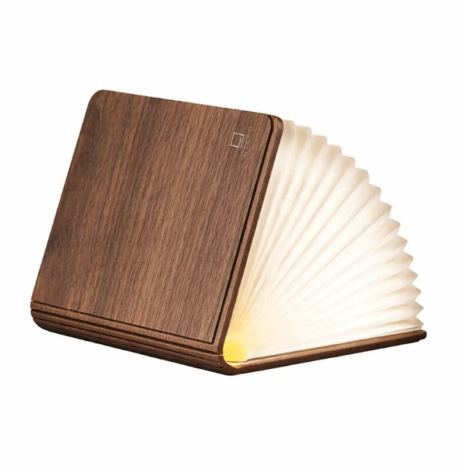 Світильник-книга на акумуляторі Gingko Super Mini Smart Book (Коричневий) Вінниця - фото 1