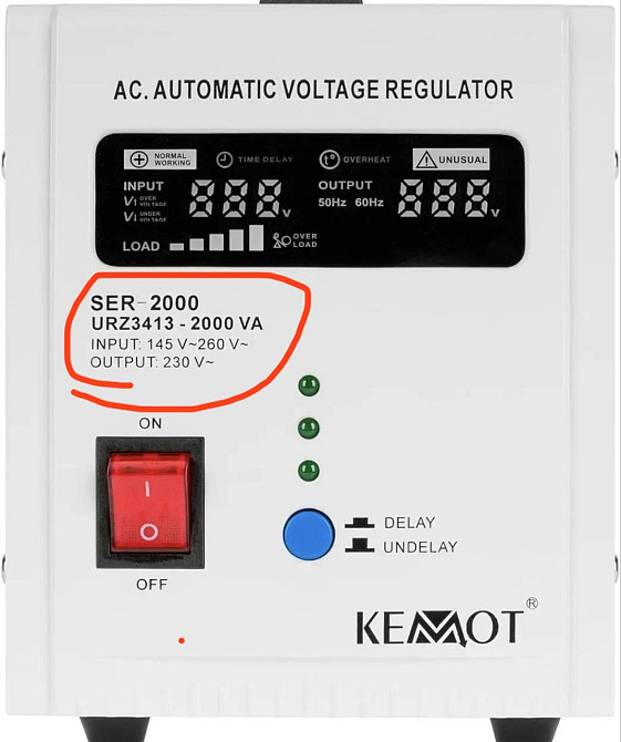 Стабілізатор напруги 1.5VA Voltik Poland. Харків - фото 2