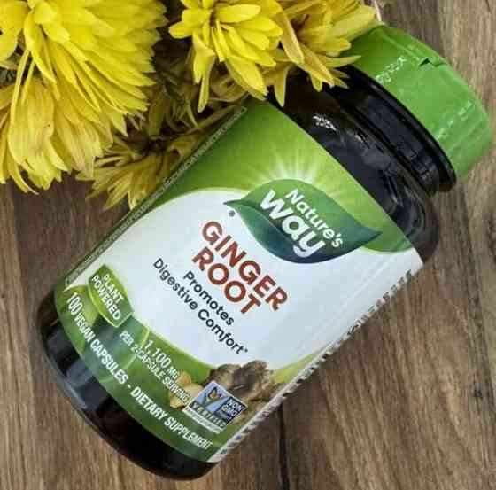 Корінь імбиру Nature's Way Ginger Root 1100 мг 240 капс Київ