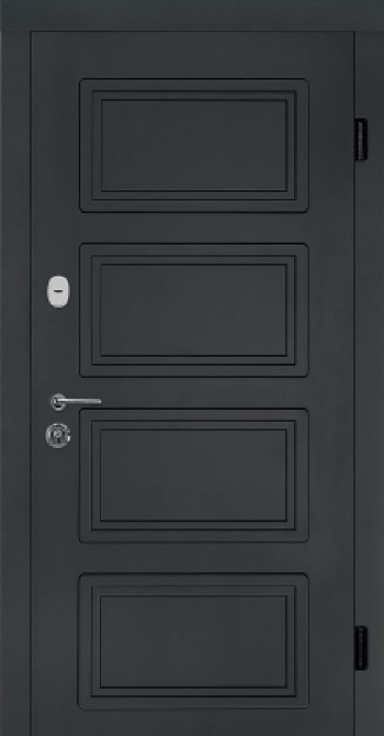 Двери квартирные, серия Люкс+Кале, модель Дублин, гнутый профиль, коробка 100 мм, полотно 76 мм, KALE 850 Киев - изображение 1