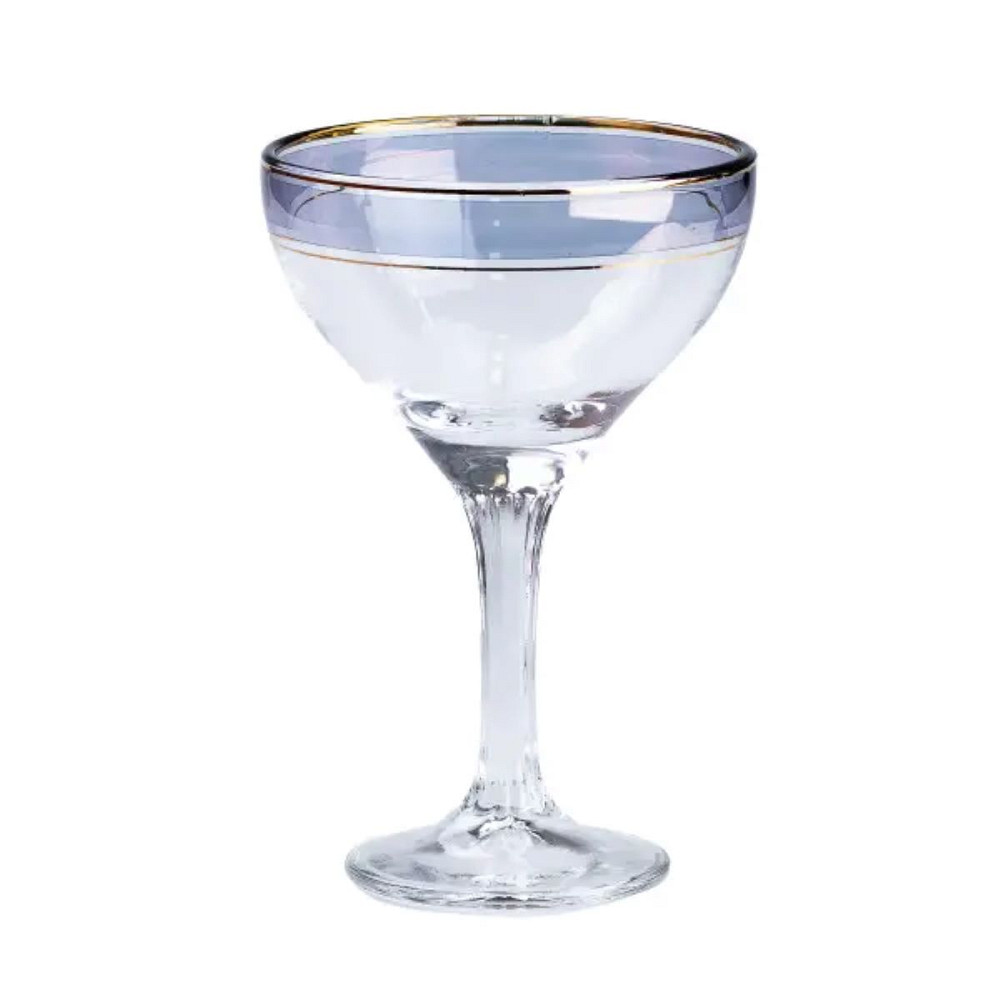 Набір келихів для коктейлів 2 штуки по 290 мл, сині HP545 Коломыя - изображение 3