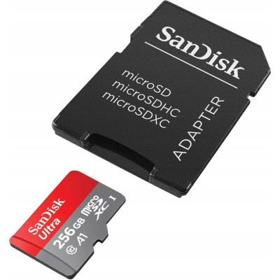 Карта памяти SanDisk 256GB microSDXC class 10 UHS-I Ultra (SDSQUAC-256G-GN6MA) Винница - изображение 4