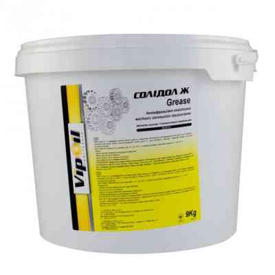 Мастило автомобільне VIPOIL Солідол Ж, 9 kg (0162872) Вінниця