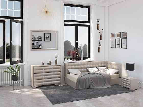 Кровать-диван SunriseDesign без подъемного механизма 90x190 бежевый Киев