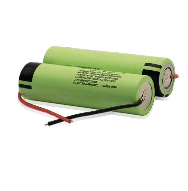 Аккумулятор Li-ion 18650 Panasonic 3400 мАч 3.7В + провод DIY (Зеленый) Винница - изображение 4