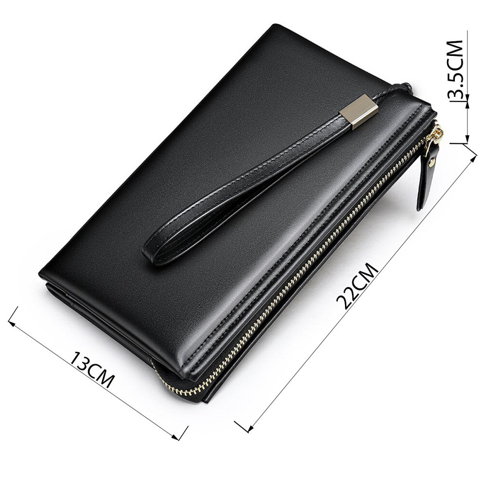 Мужская барсетка на запястье из кожи 20237 Vintage Черная Киев - изображение 8