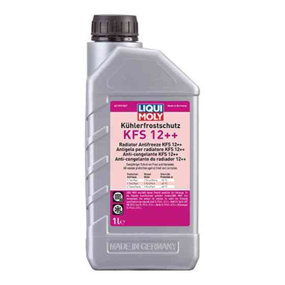 Антифриз Liqui Moly Kuhlerfrostschutz KFS G12++ красный концентрат 1л Львов
