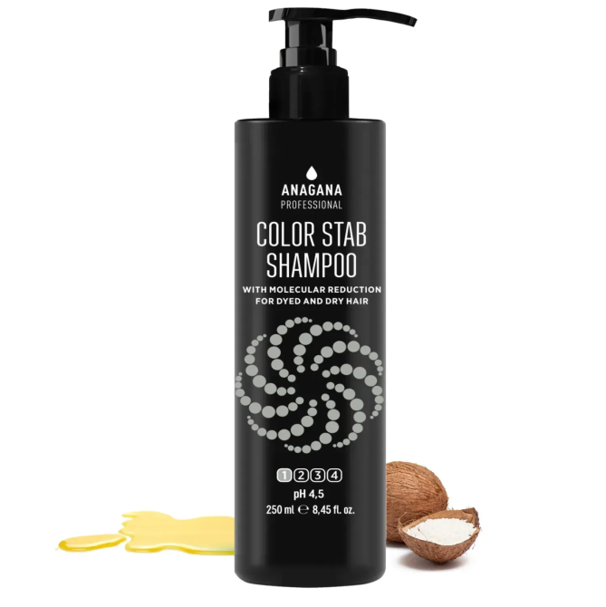 Шампунь Стабілізатор кольору COLOR STAB SHAMPOO ANAGANA 250 мл Київ - фото 2