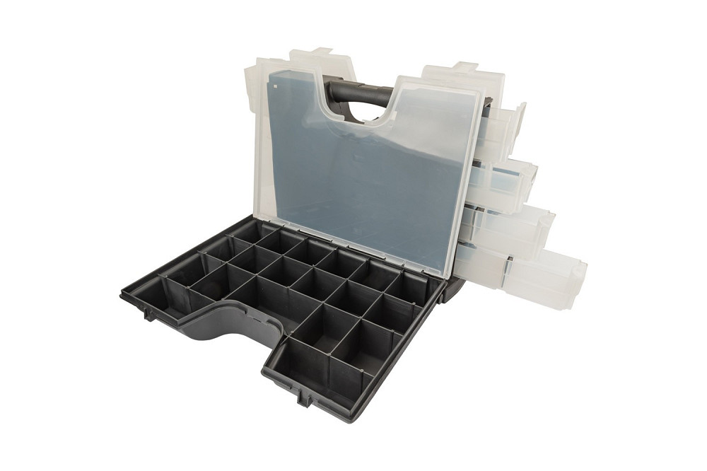 MASTERTOOL Органайзер двосторонній MASTERTOOL з ручкою 14" 360х290х195 мм 49 секцій 79-2101 Коломыя - изображение 4