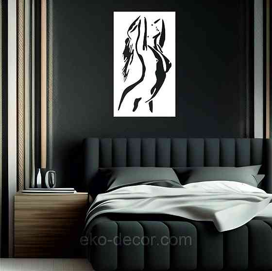 Декоративне настінне Панно «Силует жінки», Декор на стіну Київ
