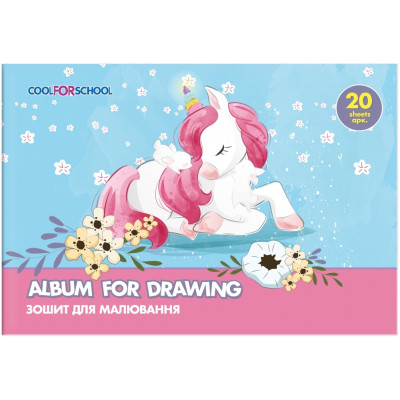 Альбом для малювання Cool For School на скобі CFS, 20 аркушів (CF60902-10) Вінниця - фото 1