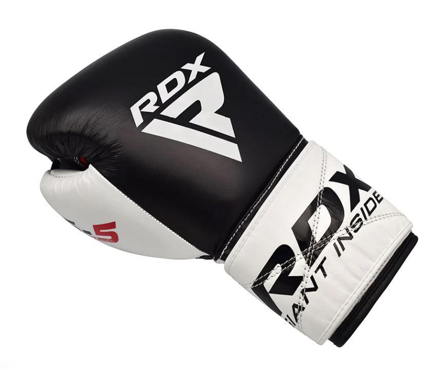 Перчатки боксерские для бокса профессиональные оригинальные натуральная кожа RDX Pro Gel S5 14 унций Киев - изображение 5