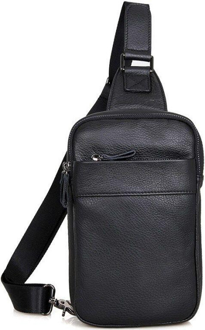 Сумка чоловіча Чорна (Vintage) Київ - фото 6