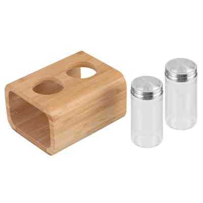 Набор для специй Ardesto Midori, для солі та перцю 3 предмети, 80мл, 13.5х11х11см (AR0933) Вінниця