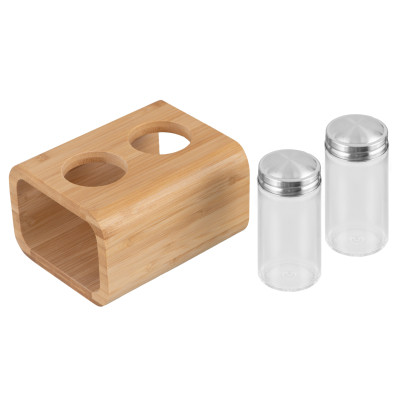 Набор для специй Ardesto Midori, для солі та перцю 3 предмети, 80мл, 13.5х11х11см (AR0933) Вінниця - фото 3