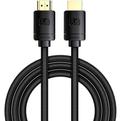 Кабель мультимедійний HDMI to HDMI 2.0m V2.1 Baseus (CAKGQ-K01) Вінниця - фото 1