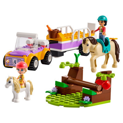 Конструктор LEGO Friends Причіп для коня й поні 105 деталей (42634) Вінниця - фото 2