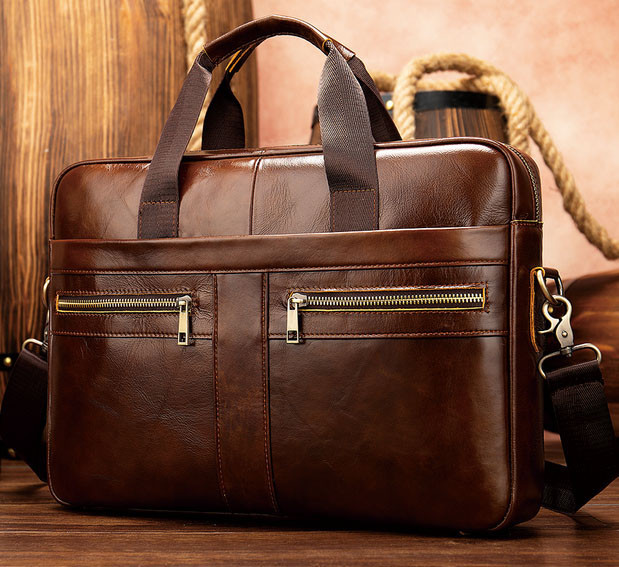 Портфель чоловічий натуральний шкіряний Київ - фото 1