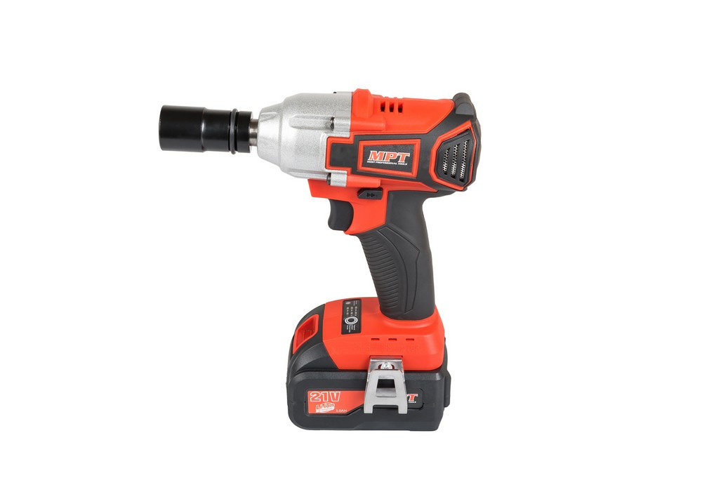 MPT Гайковерт акумуляторний MPT 21 V Li-ion 350 Нм 3 швидкості пластиковий кейс .A1 Коломия - фото 2