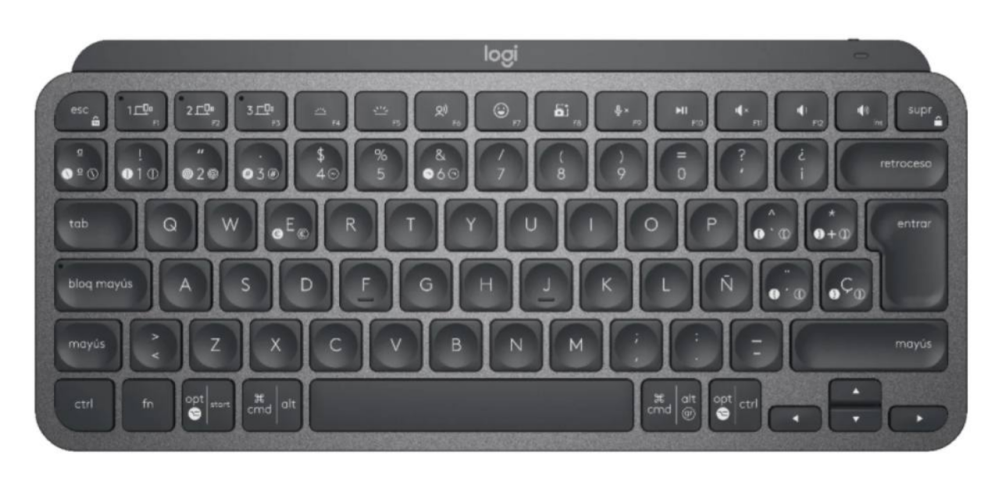 Клавиатура беспроводная Logitech MX Keys Mini For Business Wireless Illuminated US Graphite Киев - изображение 1