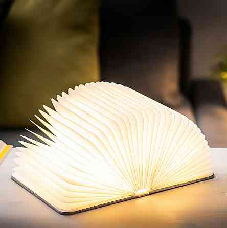 Светильник-книга на аккумуляторе Gingko Mini Urban (Серый) Киев