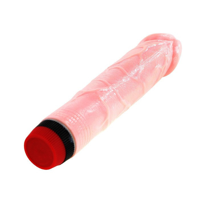 Вібратор реалістичний, бежевий, 21.5 х 4 см Sex Aura Київ - фото 3